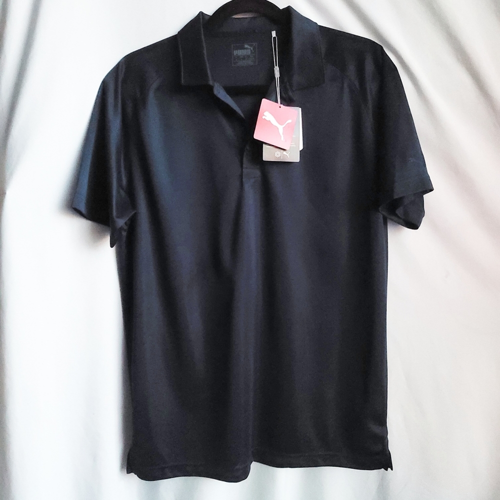PUMA NWT Golf performance polo dark blue size S